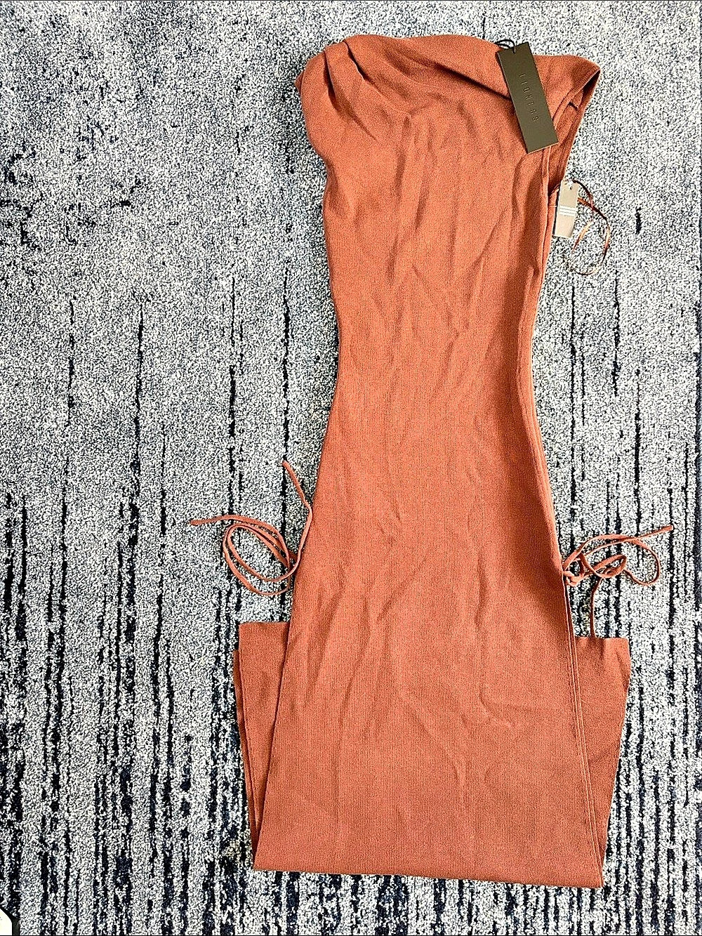 Lioness Original Sin Midi Dress Brown XXS